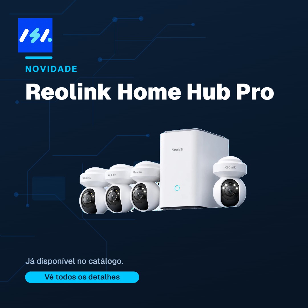O Reolink Home Hub Pro com 4 Câmaras E1 Outdoor Pro é a solução ideal para uma segurança eficaz. Desfrute de vigilância 