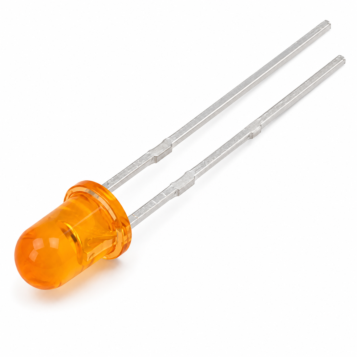 LED; laranja; 3mm; 250÷500mcd; 30°; Frente: convexa; 1,7÷2,4VDC