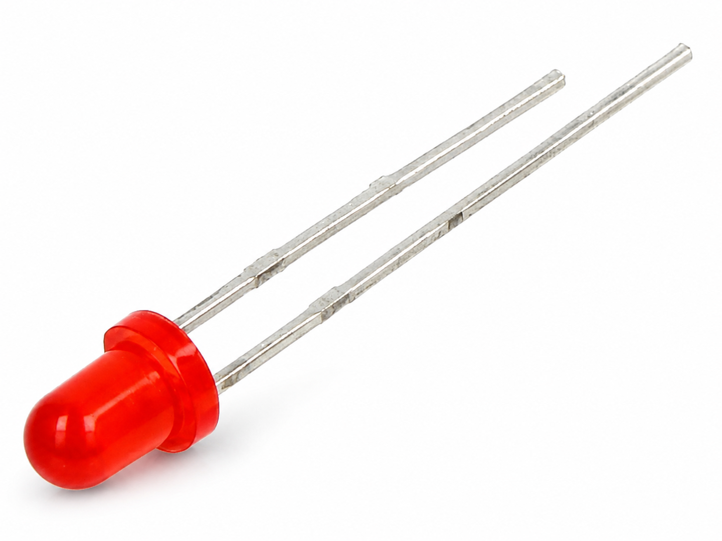 LED Vermelho 3mm Convexo 40-80mcd - EVERLIGHT