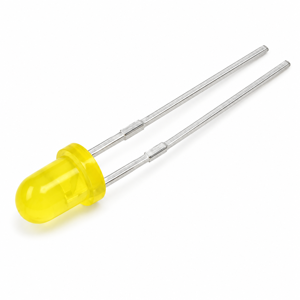 LED; amarela; 3mm; 100÷200mcd; 60°; Frente: convexa; 1,7÷2,4VDC