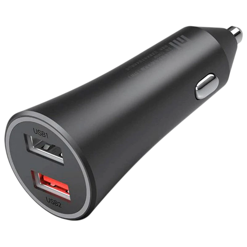 Carregador de Carro Xiaomi Mi Car Charger 2xUSB 37W