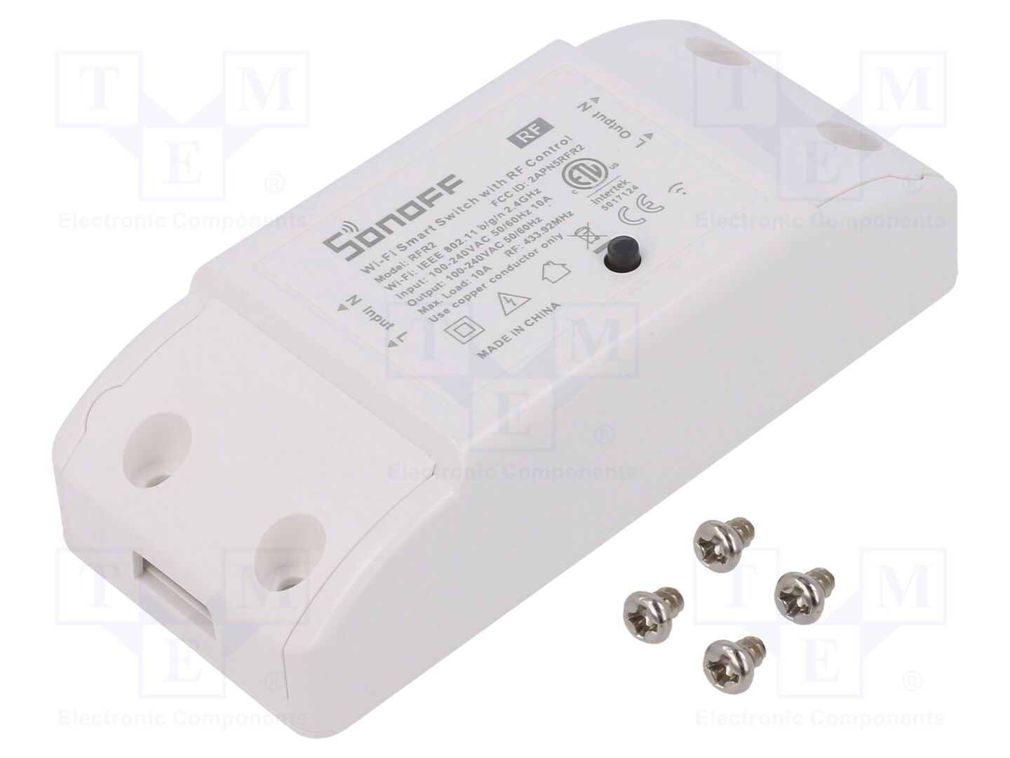 Controlador mono-canal; Smart Home; 100÷240VAC; -10÷40°C; OUT: 1