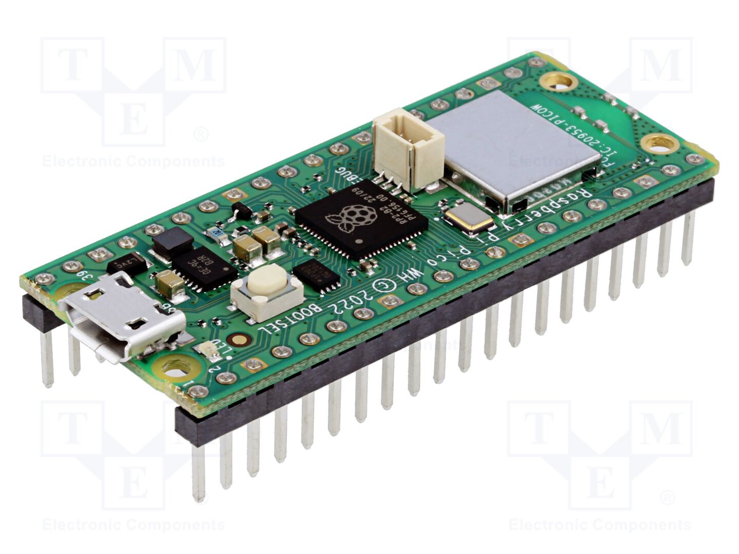 Acessórios: disco prototípico; Raspberry Pi PICO WH; Cortex M0+