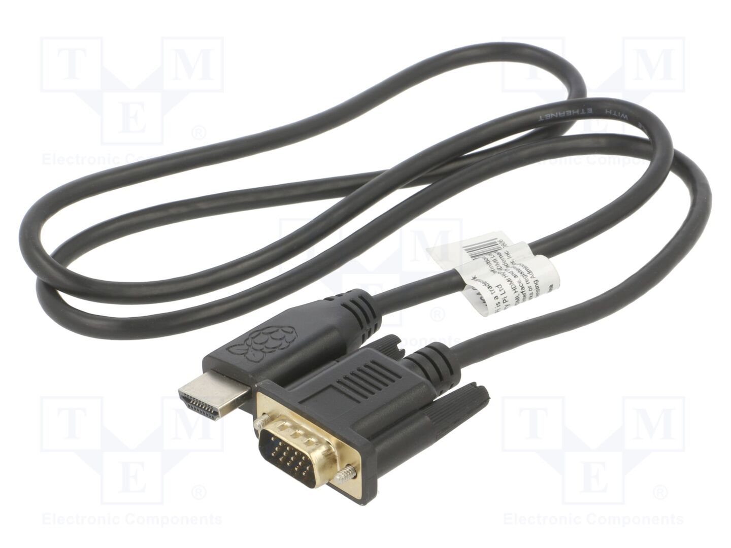 Acessórios: cabo de conexão; preta; 1m; HDMI ficha,VGA