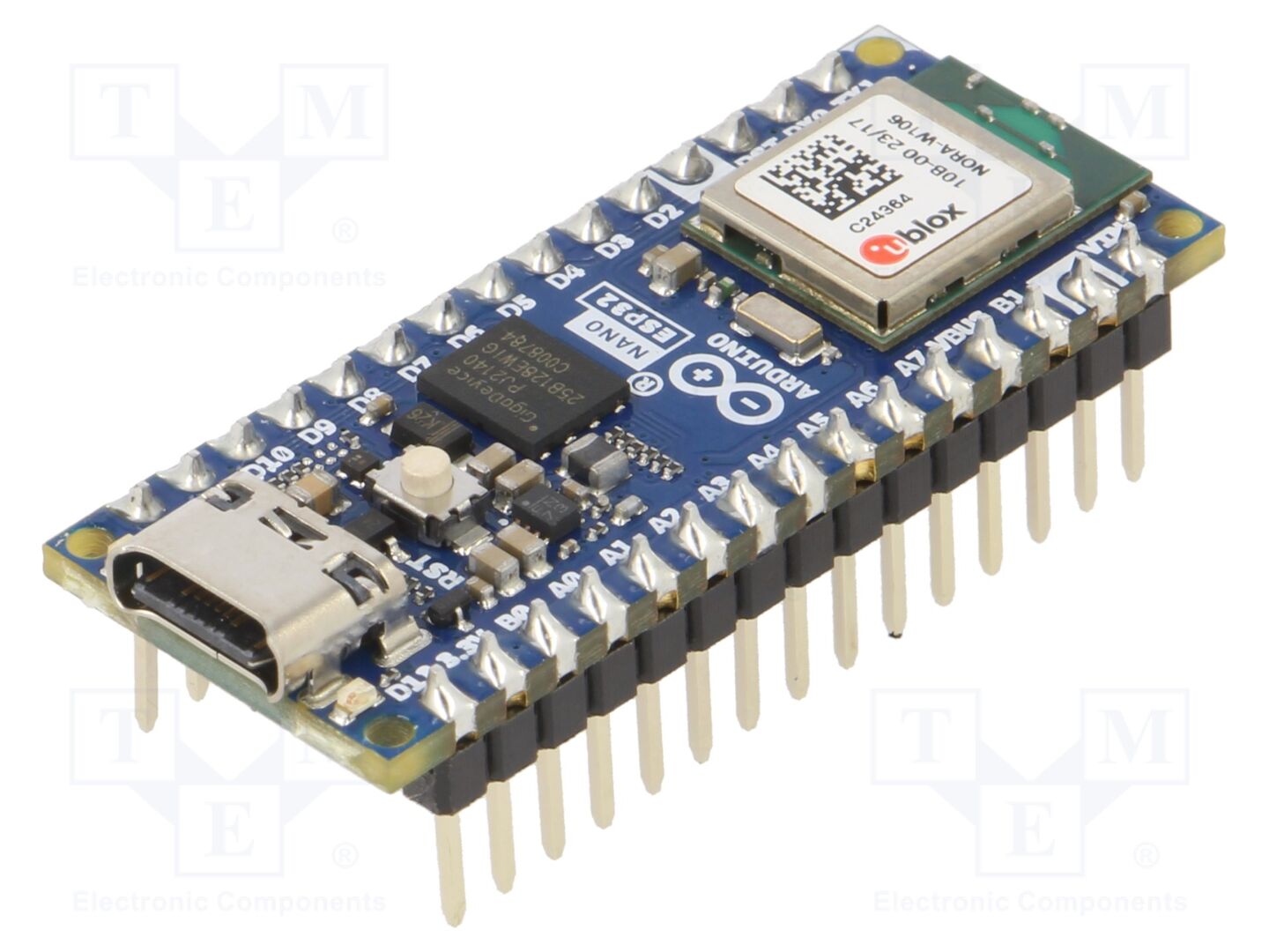 Kit de arranq: Arduino Nano; disco prototípico; Rede: WiFi