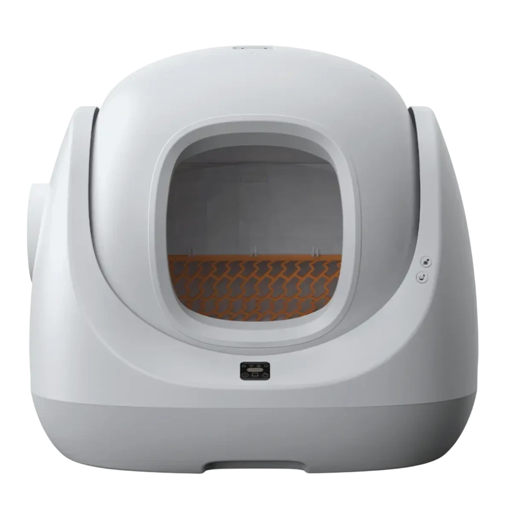 CATLINK Baymax Lite Branco - Caixa de areia para gatos inteligente e autolimpante