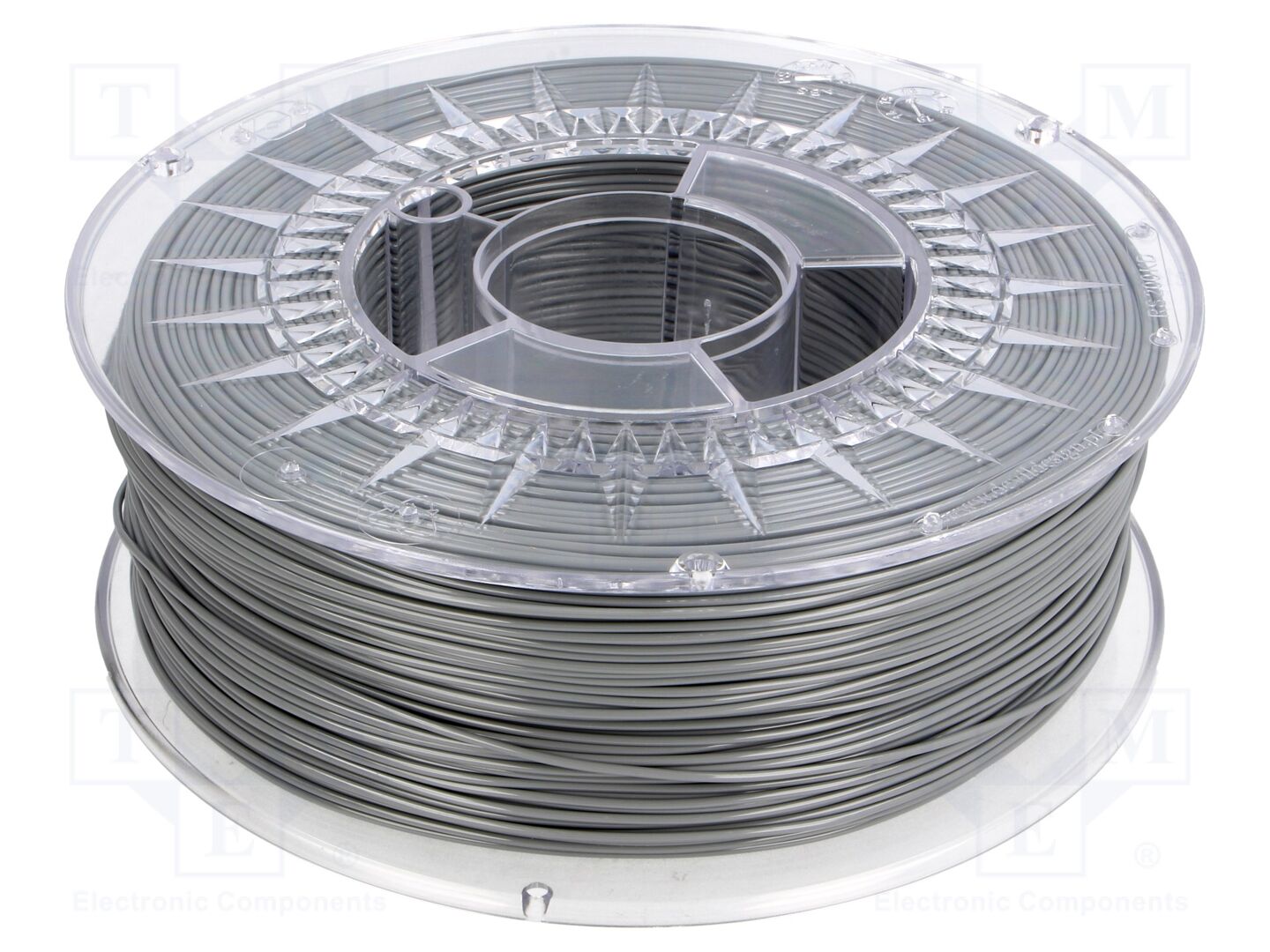 Filamento: PET-G; Ø: 1,75mm; cinzenta; 220÷250°C; 1kg