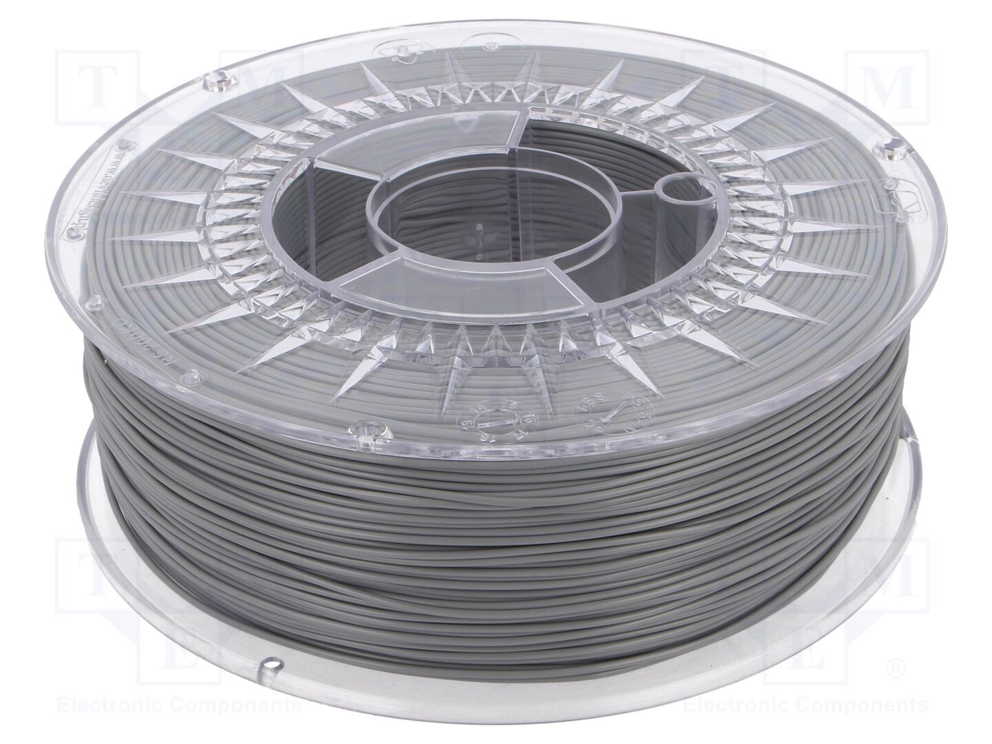 Filamento: PLA; Ø: 1,75mm; cinzenta; 200÷235°C; 1kg