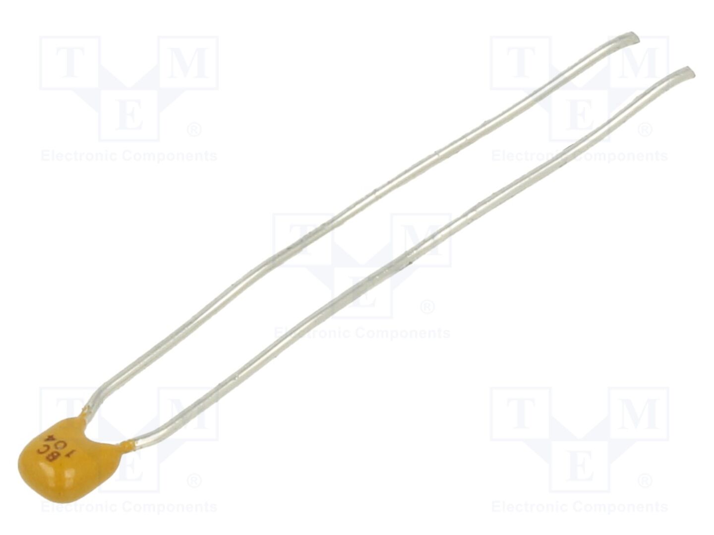 Condensador: cerâmico; 100nF; 50V; X7R; ±10%; THT; 2,5mm