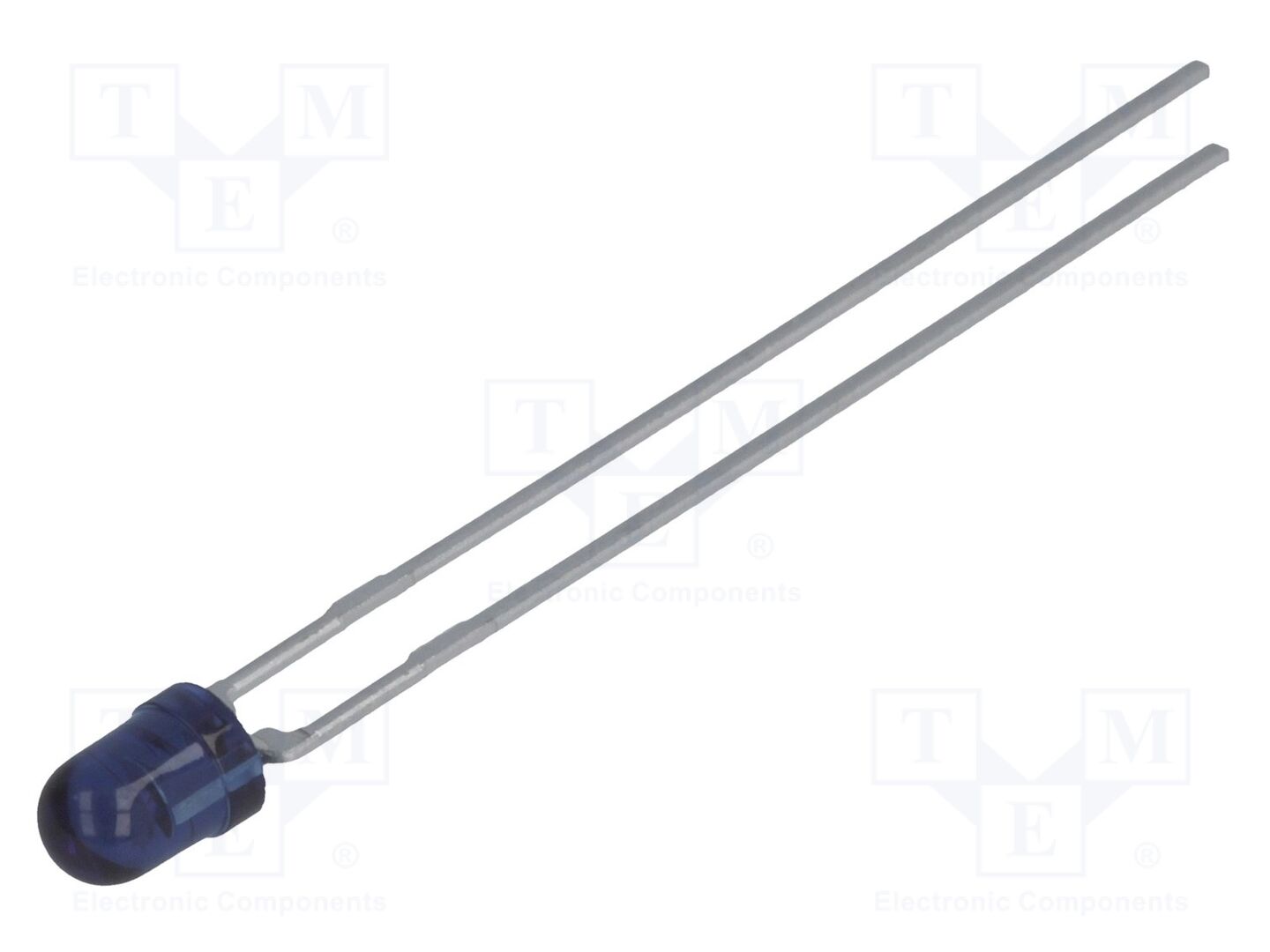 Transmissor IR; 3mm; 940nm; transparente,cinzenta; 160mW; 25°; THT