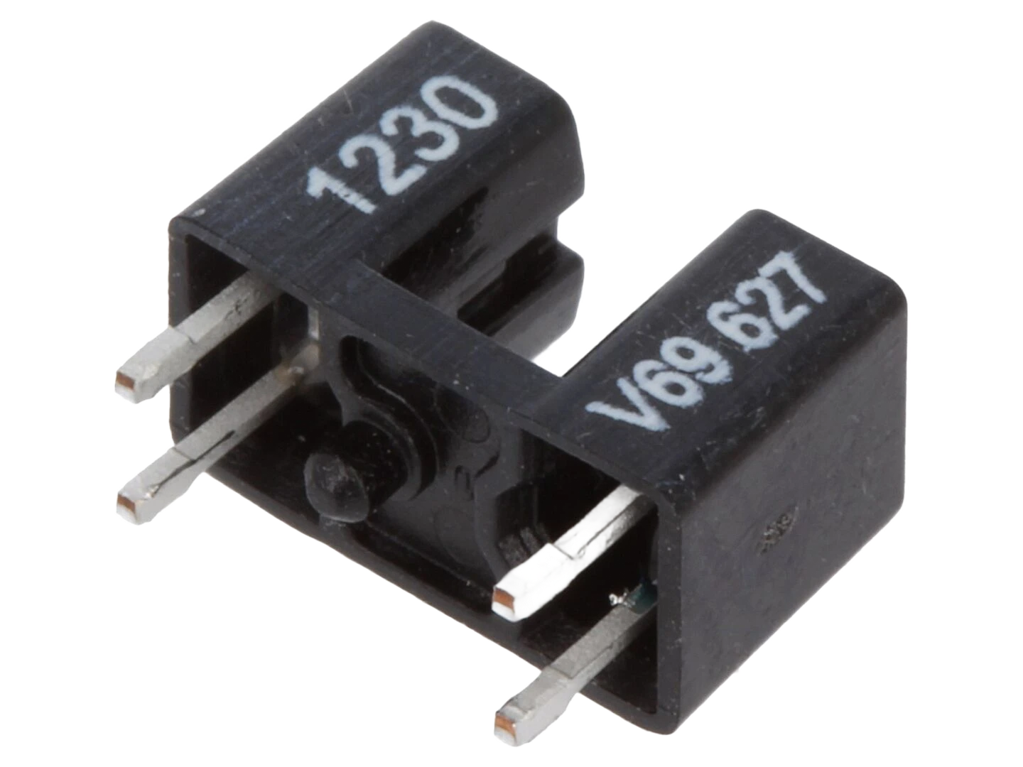 Sensor: acoplador óptico; transmissor-recetor (ranhura); 70V