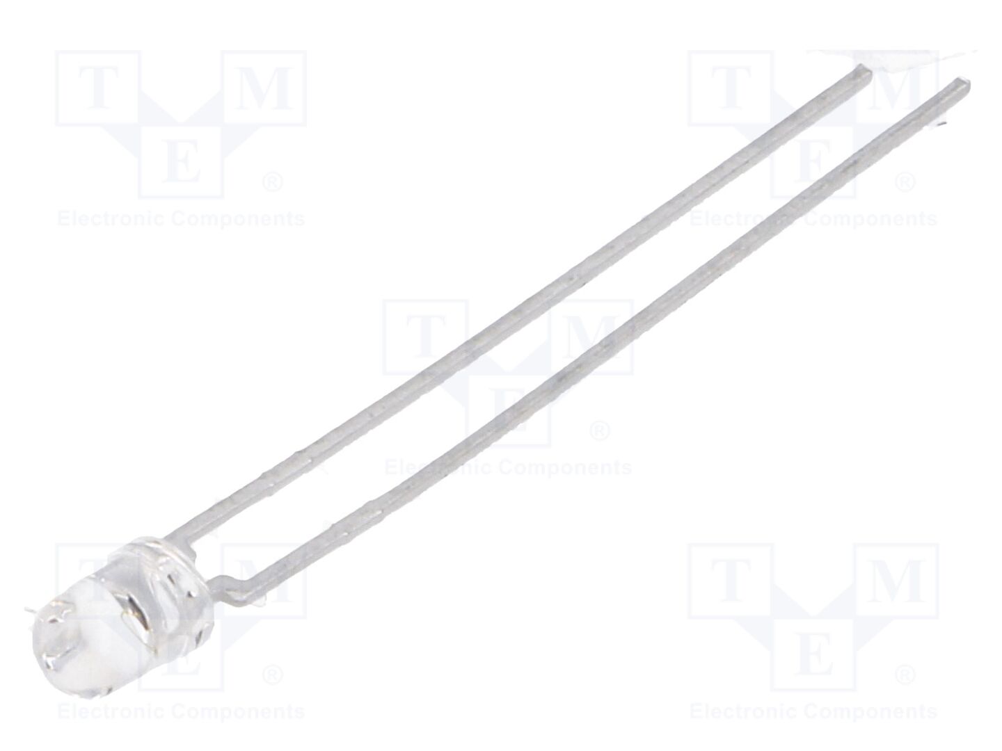 Transmissor IR; 3mm; 940nm; transparente; 40mW; 44°; 1,15÷1,6VDC