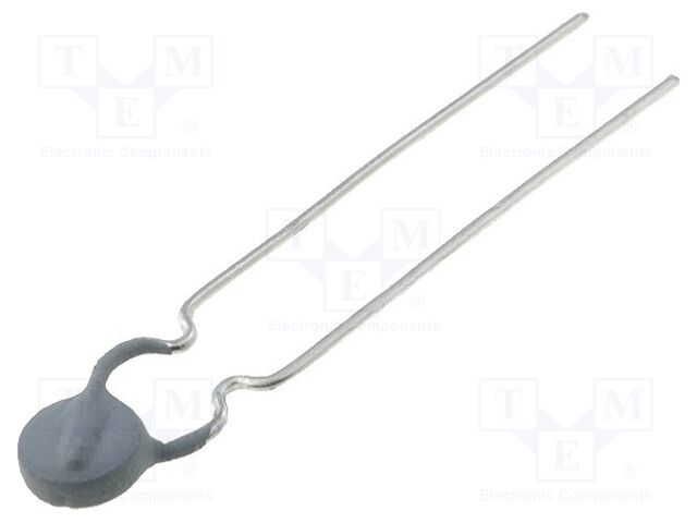 Fusível: termístor PTC; cerâmico; 39mA; 5mm