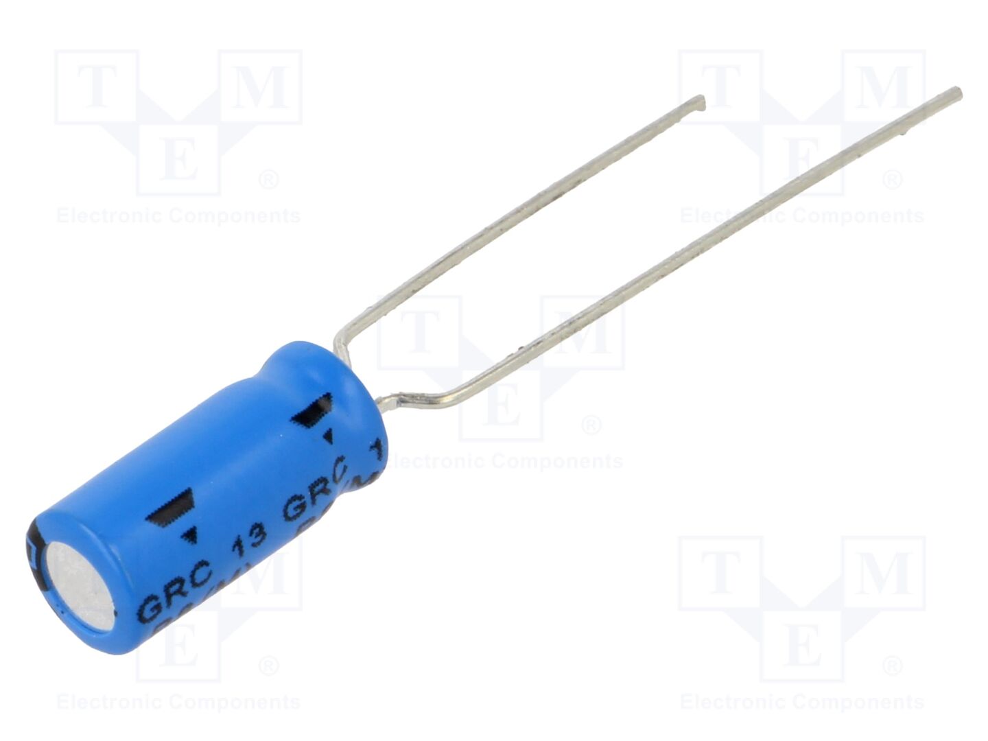Condensador: eletrolíticos; THT; 1uF; 63VDC; Raster: 2mm; ±20%