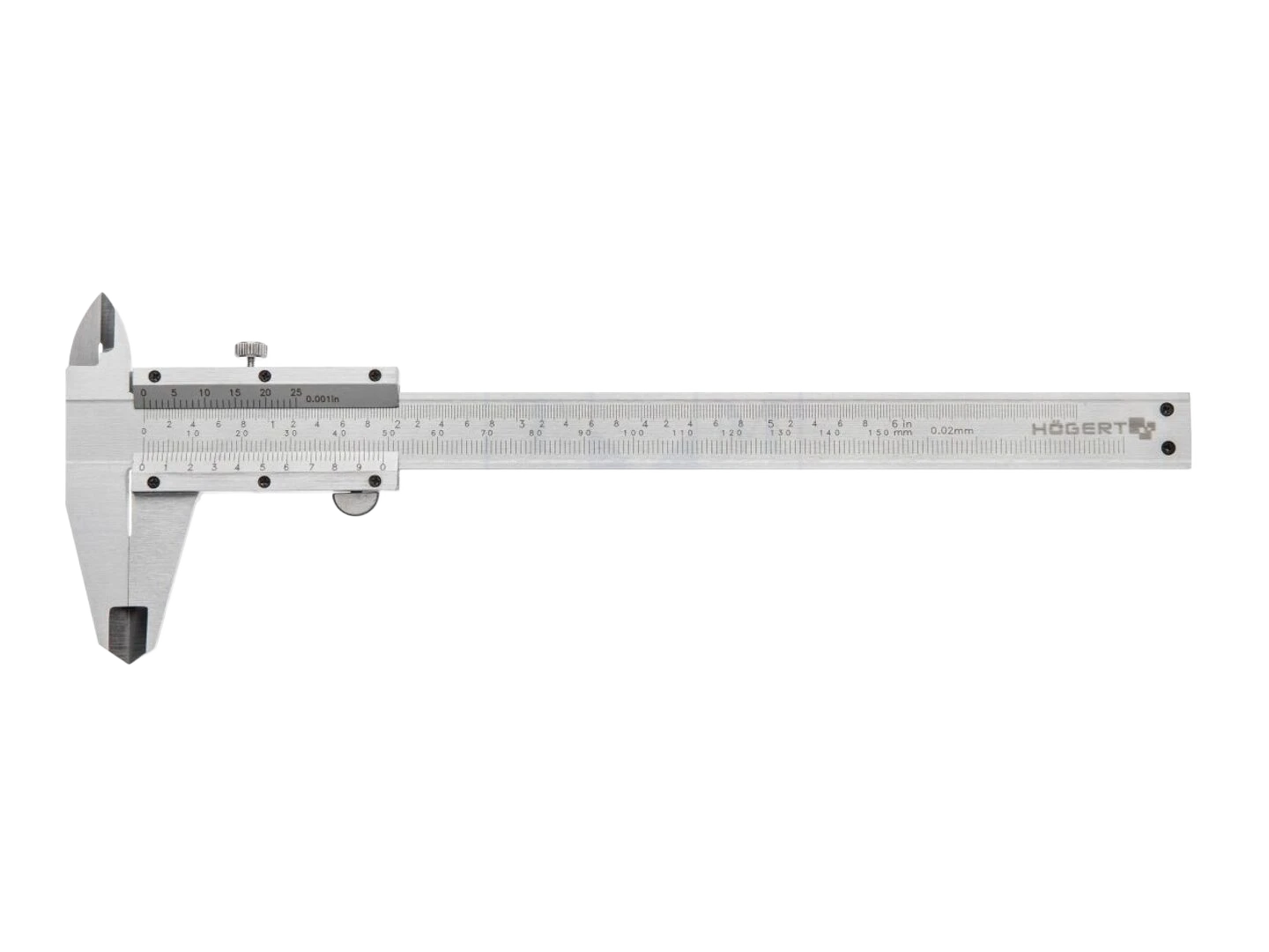 Calibrador; Escala: 0÷150mm; com leitura analógica