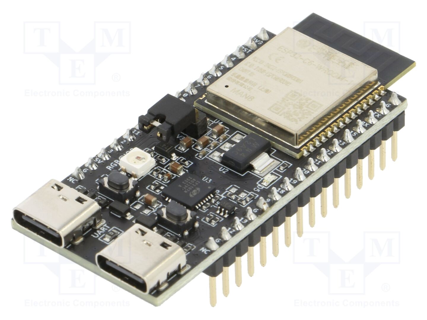 Kit de arranq: IoT; Bluetooth: 5.3,BLE; Comp: ESP32-C6-WROOM-1-N8