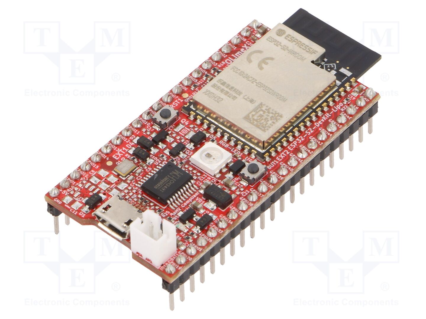 Kit de arranq: WiFi; Comp: CH340T,ESP32-S2-WROOM; Quant.de bot: 2