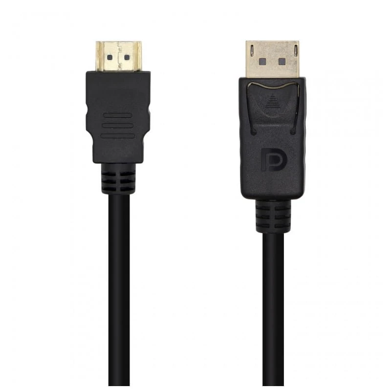 AISENS A125-0460 DisplayPort para HDMI 3 metros Preto - Cabo