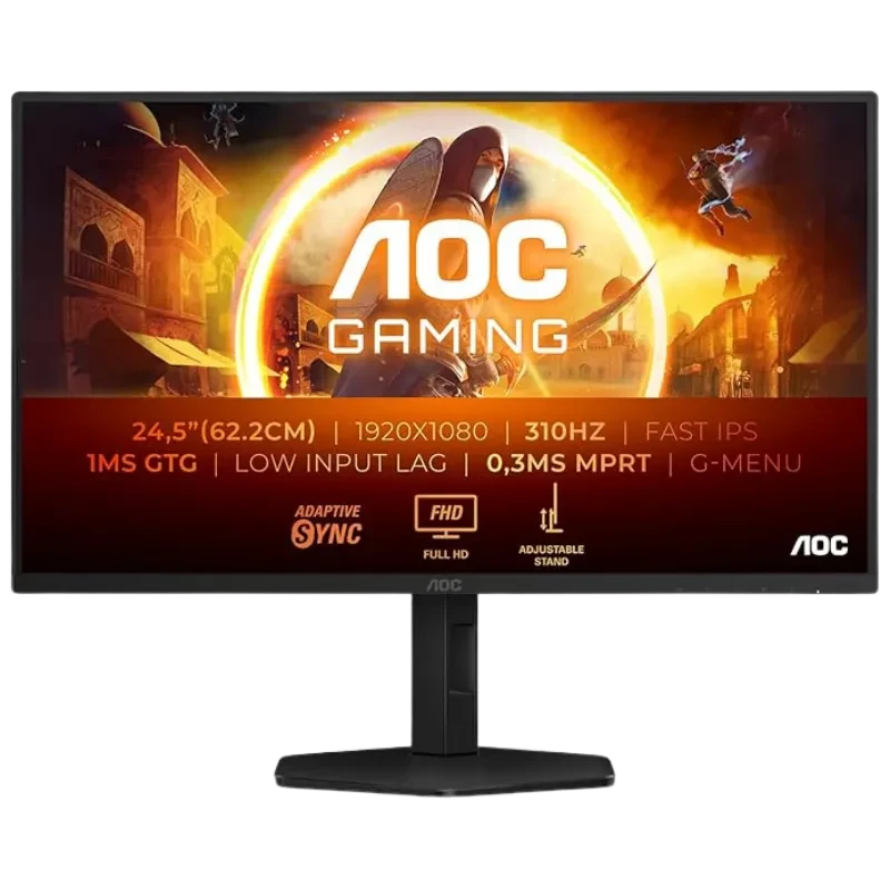 AOC 25G4SXU 25" Full HD LED 310 Hz 1 ms - Monitor de PC