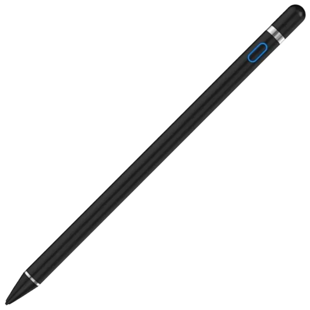 Caneta Stylus Capacitiva Preta K811 para Xiaomi Pad/Apple iPad/Samsung Tab