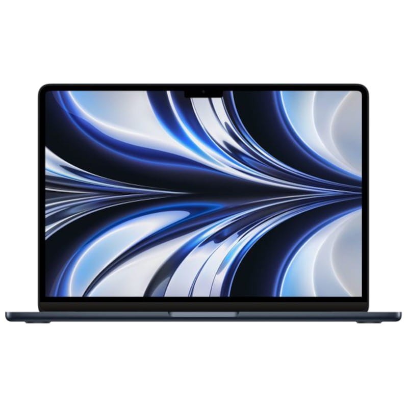 Apple MacBook Air M2 13" 2022 M2 8-Core GPU 8 GB - 256 GB SDD Meia-noite Renovado - Bom estado