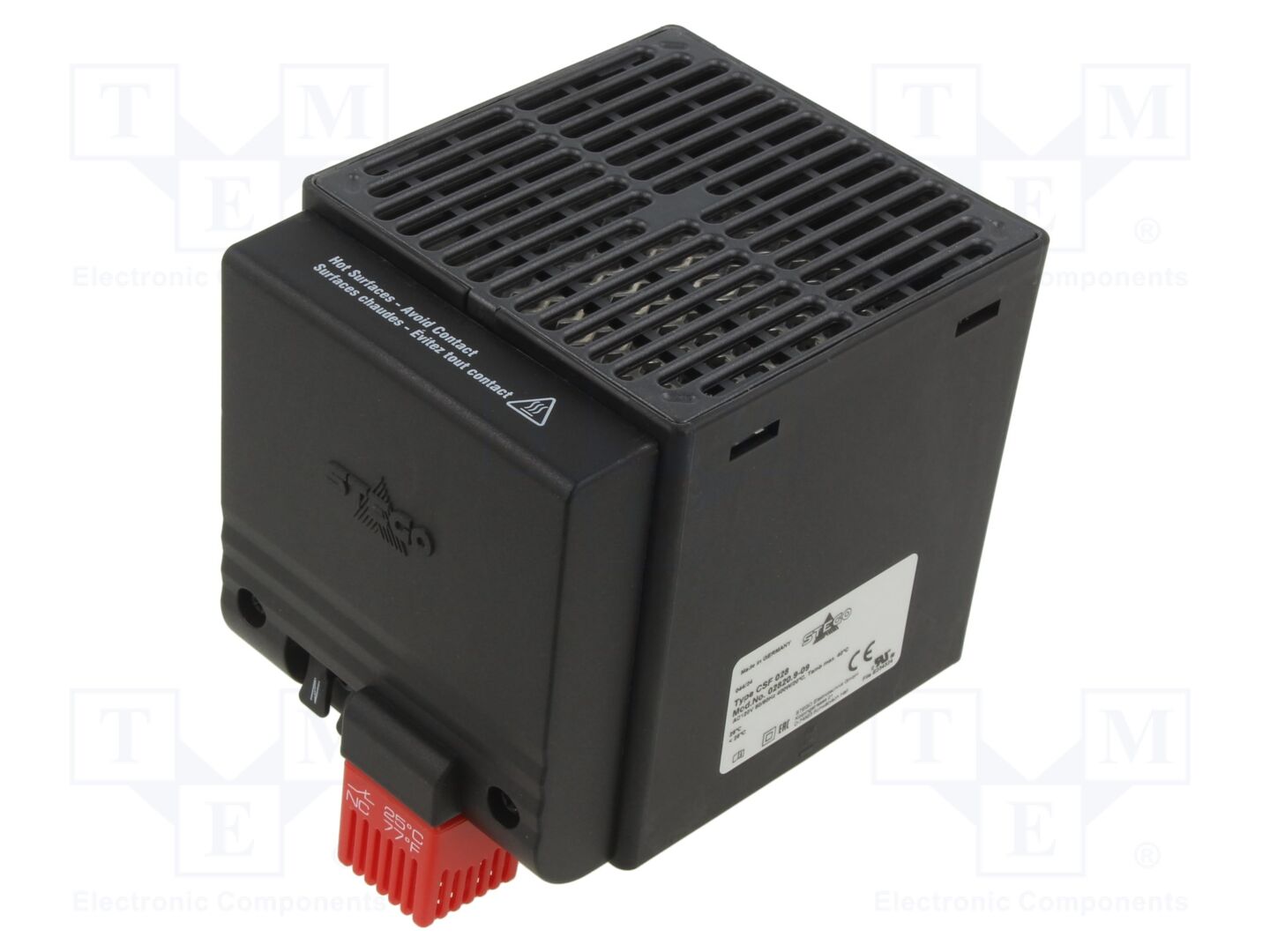 Elemento de aquecimento: com ventilador; CSF 028; 400W; 120VAC