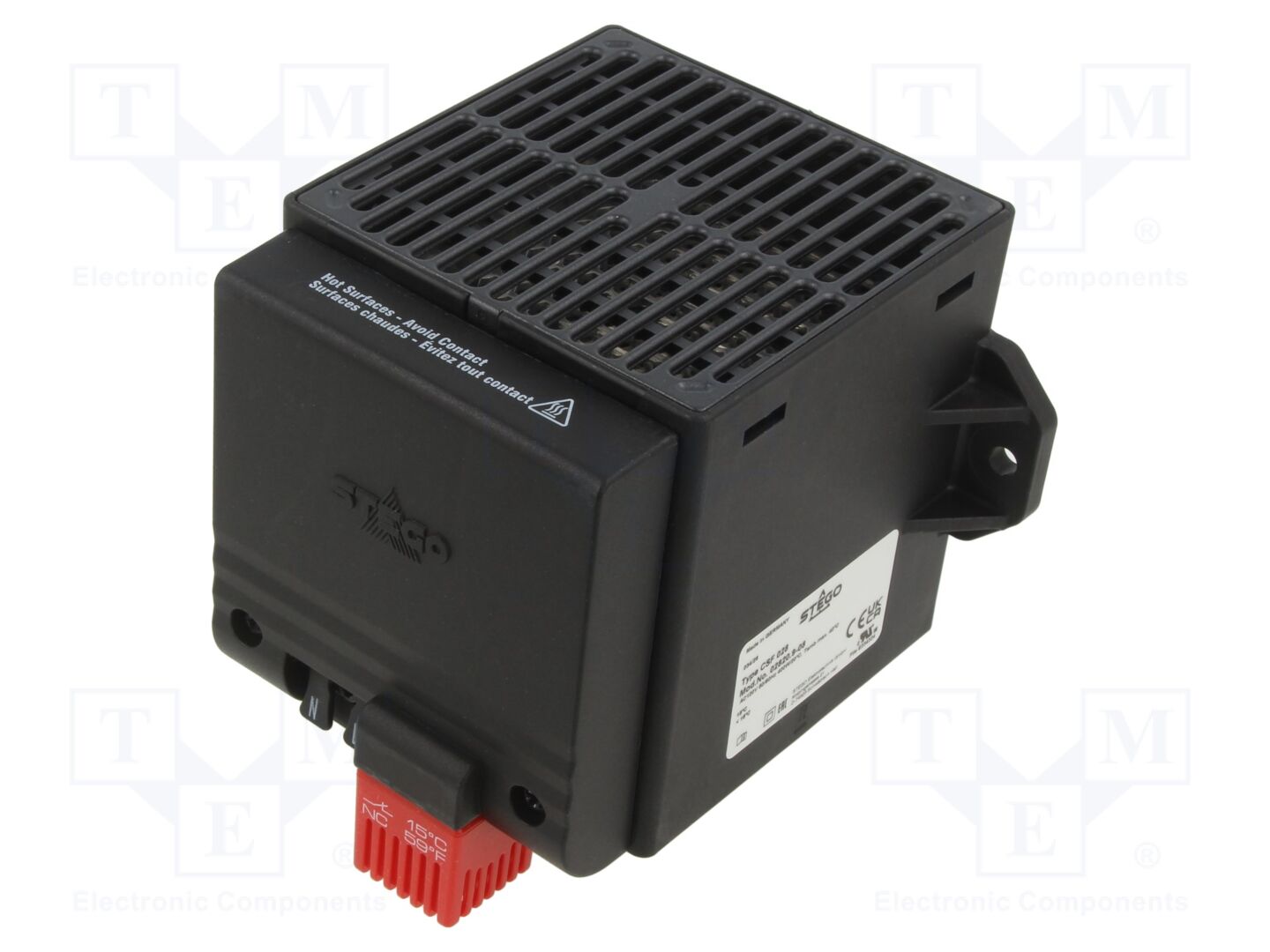 Elemento de aquecimento: com ventilador; CSF 028; 400W; 120VAC
