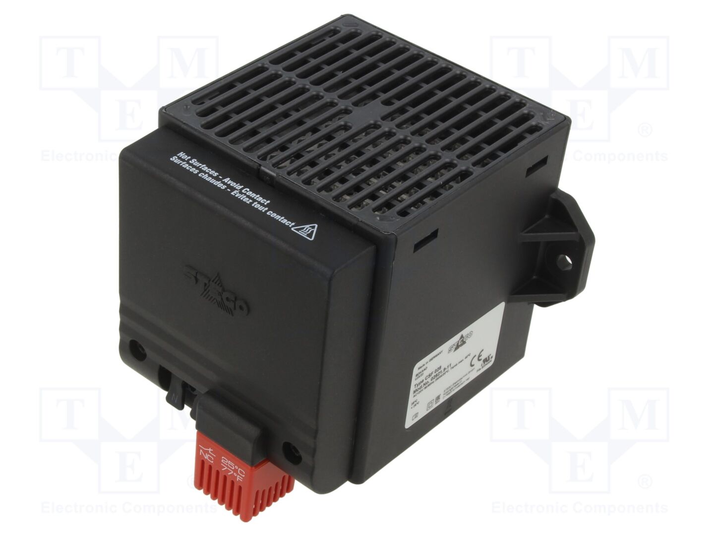 Elemento de aquecimento: com ventilador; CSF 028; 250W; 120VAC