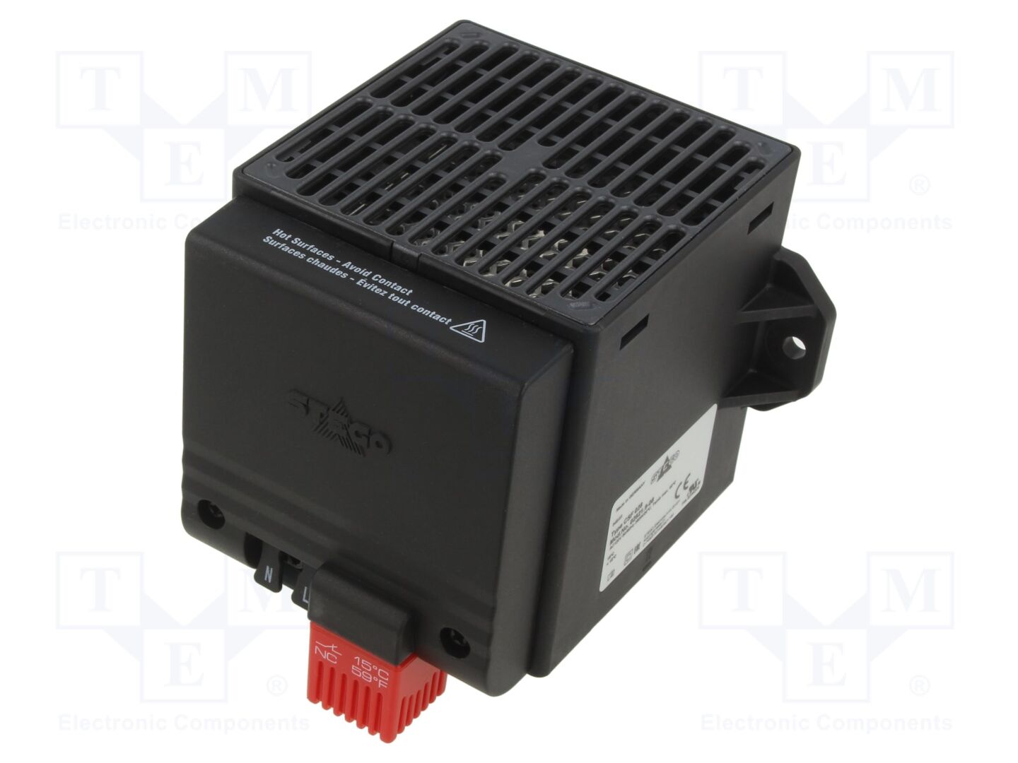 Elemento de aquecimento: com ventilador; CSF 028; 250W; 120VAC