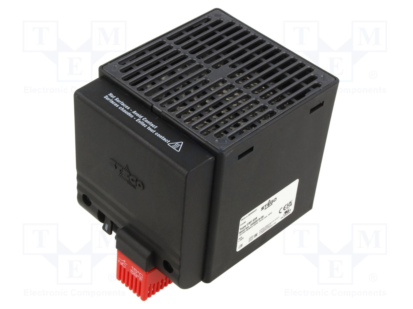 Elemento de aquecimento: com ventilador; CSF 028; 400W; 120VAC