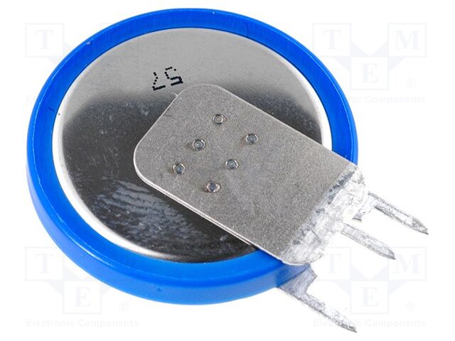 Bateria: lítio; CR2430,tipo botão; 3V; 280mAh; não recarregável