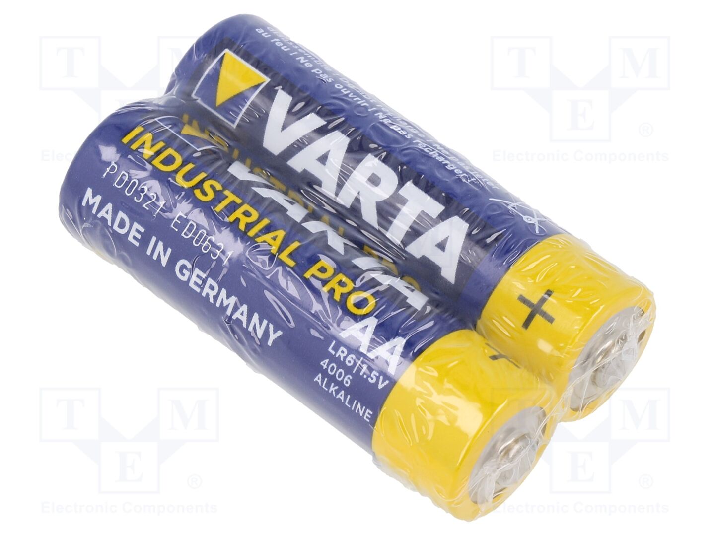 Bateria: alcalina; AA; 1,5V; não recarregável; Ø14,5x50,5mm