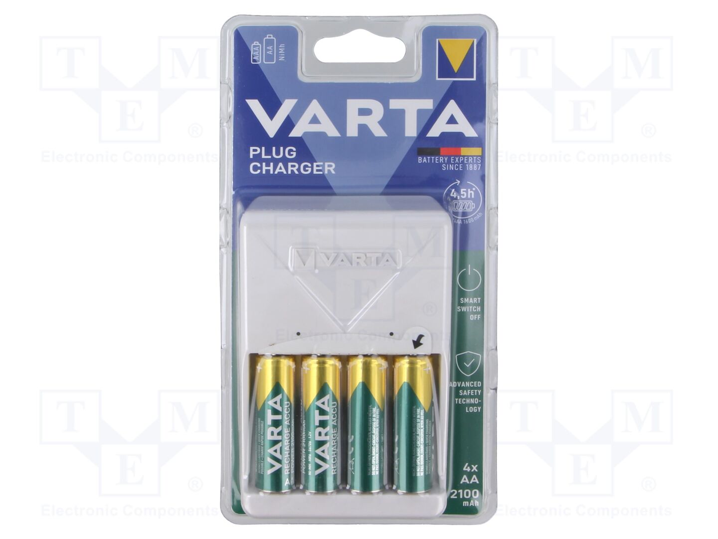 Carregador: para baterias; Tamanho: AA,AAA,R3,R6