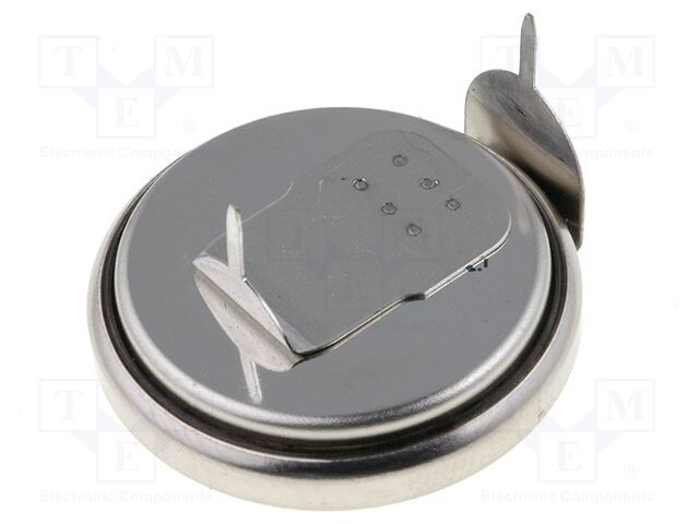 Bateria: lítio; CR2450,tipo botão; 3V; 560mAh; não recarregável