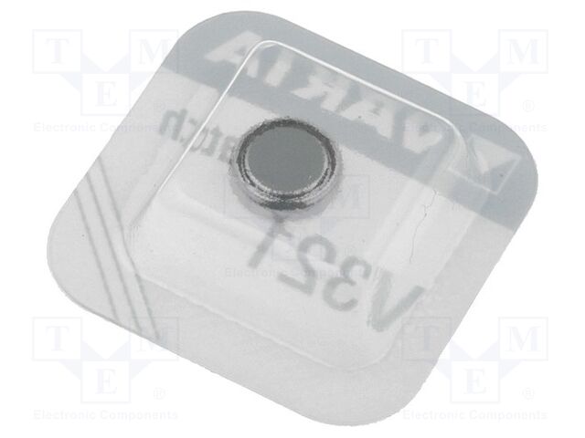 Bateria: de prata; tipo botão,SR65; 1,55V; 14,5mAh; Ø6,8x1,65mm