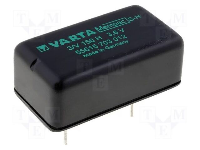 Bater: Ni-MH; 3,6V; 150mAh; 4pin; 40,3x22x16mm; 1unid.