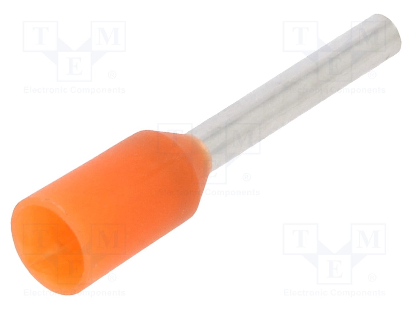 Ponta: rolo; isolada; 0,5mm2; 8mm; estanhado; cerrar; com cabo