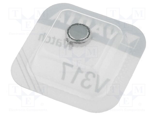 Bateria: de prata; tipo botão,SR62; 1,55V; 10,5mAh; Ø5,8x1,6mm