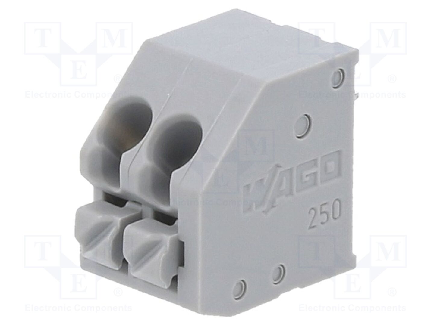 Conector: PCB bloco terminal; aperto; 250; 5A; 160V; PIN: 2; 1x2