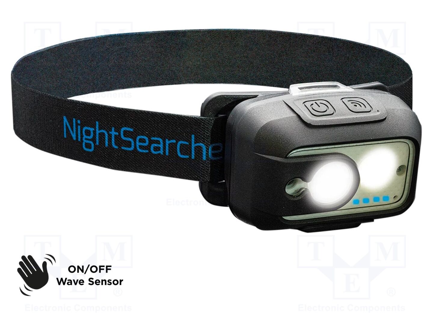 Lanterna: frontal LED; IP44; 520lm; 5h; Resistência mecânica: IK08