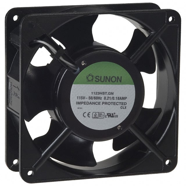 FAN AXIAL 120X38MM 115VAC TERM