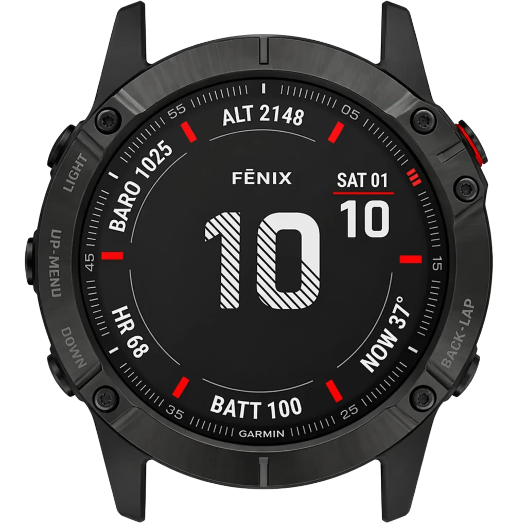 Garmin Fenix 6X Pro Premium Preto 51 mm - Relógio inteligente Renovado - Estado Premium