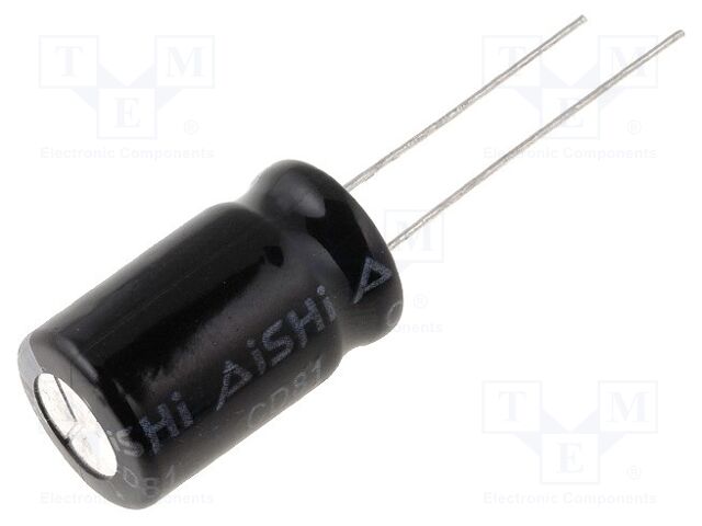 Condensador: eletrolíticos; THT; 1000uF; 35VDC; Ø12,5x20mm; ±20%