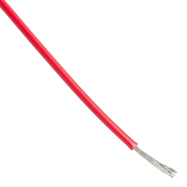 HOOK-UP STRND 22AWG RED