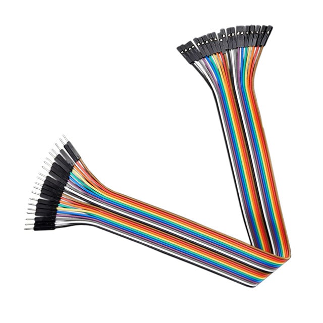 JUMPER WIRE M TO F 12" 28AWG