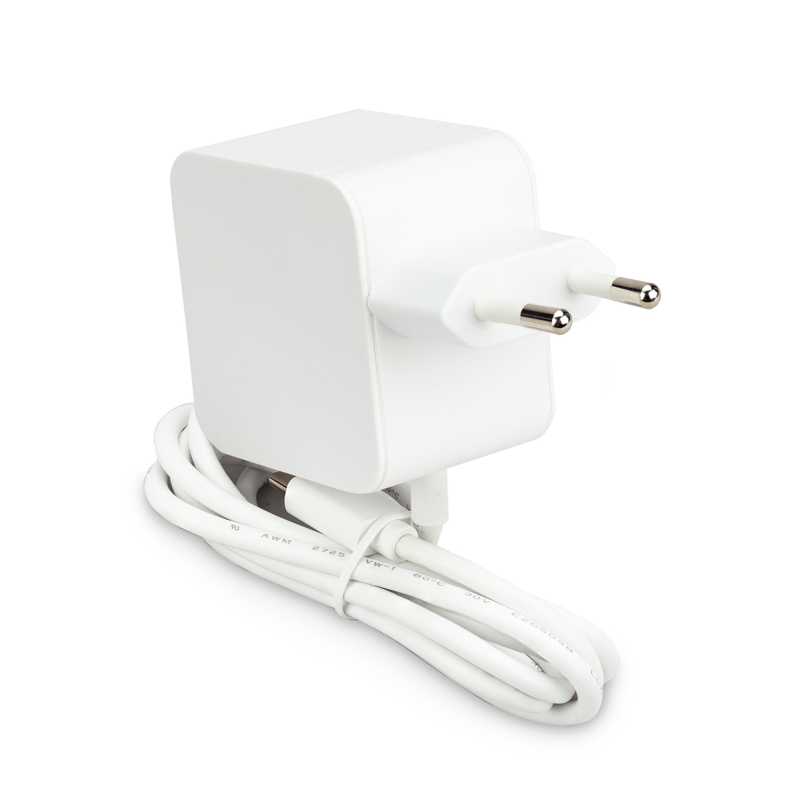 27W USB-C PSU EU, WHITE