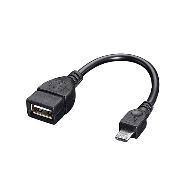 USB A RCPT TO MICRO B ON-THE-GO