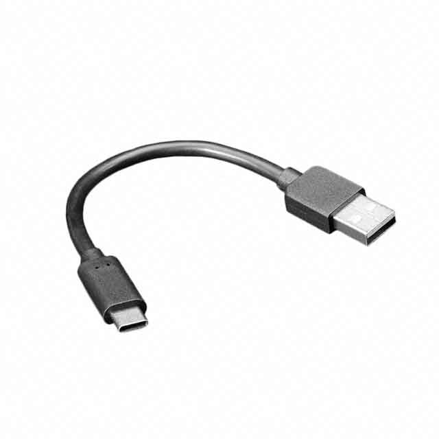 CABLE A PLUG TO C PLUG 0.5'
