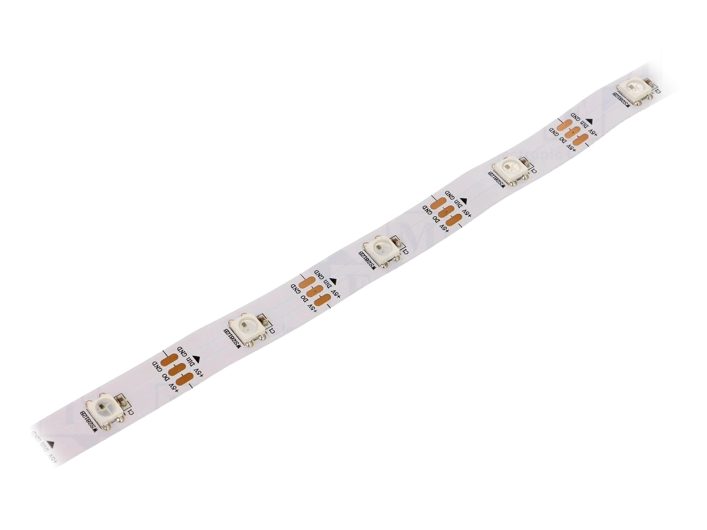 Fita LED programável; RGB; Caixa (mm): 5050; LED/m: 30; 10mm; IP20