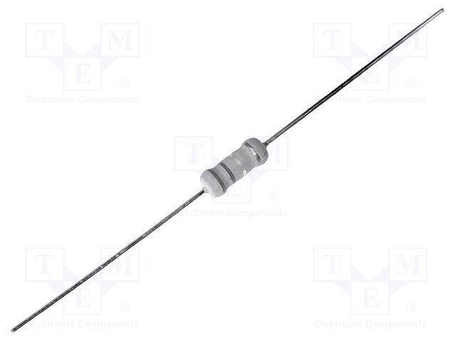 Resistor: metal oxide; 330Ω; THT; 2W; ±5%; 350V; Ø0,7x28mm; Ø5x12mm